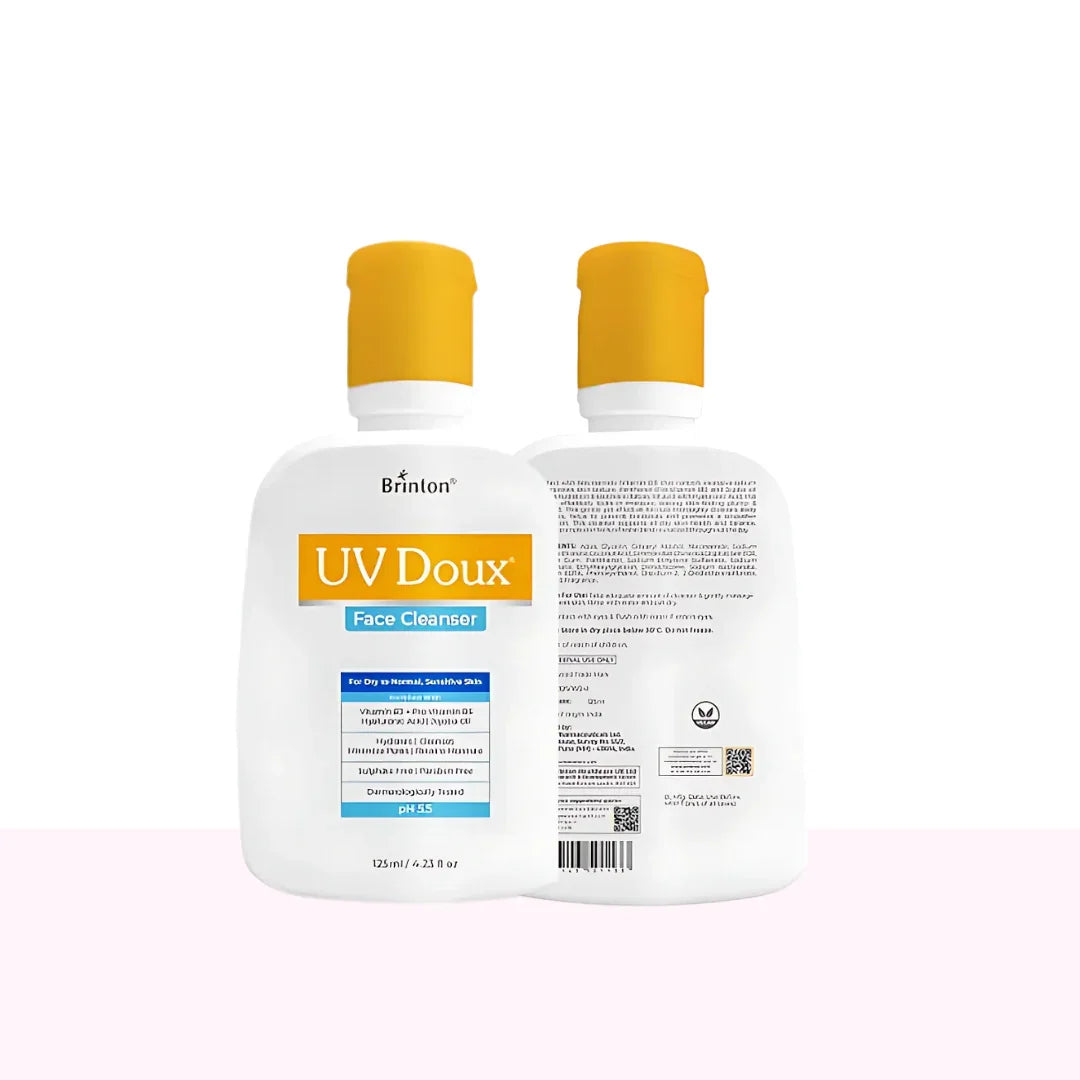 UV Doux Face Cleanser For Dry To Normal, Sensitive Skin