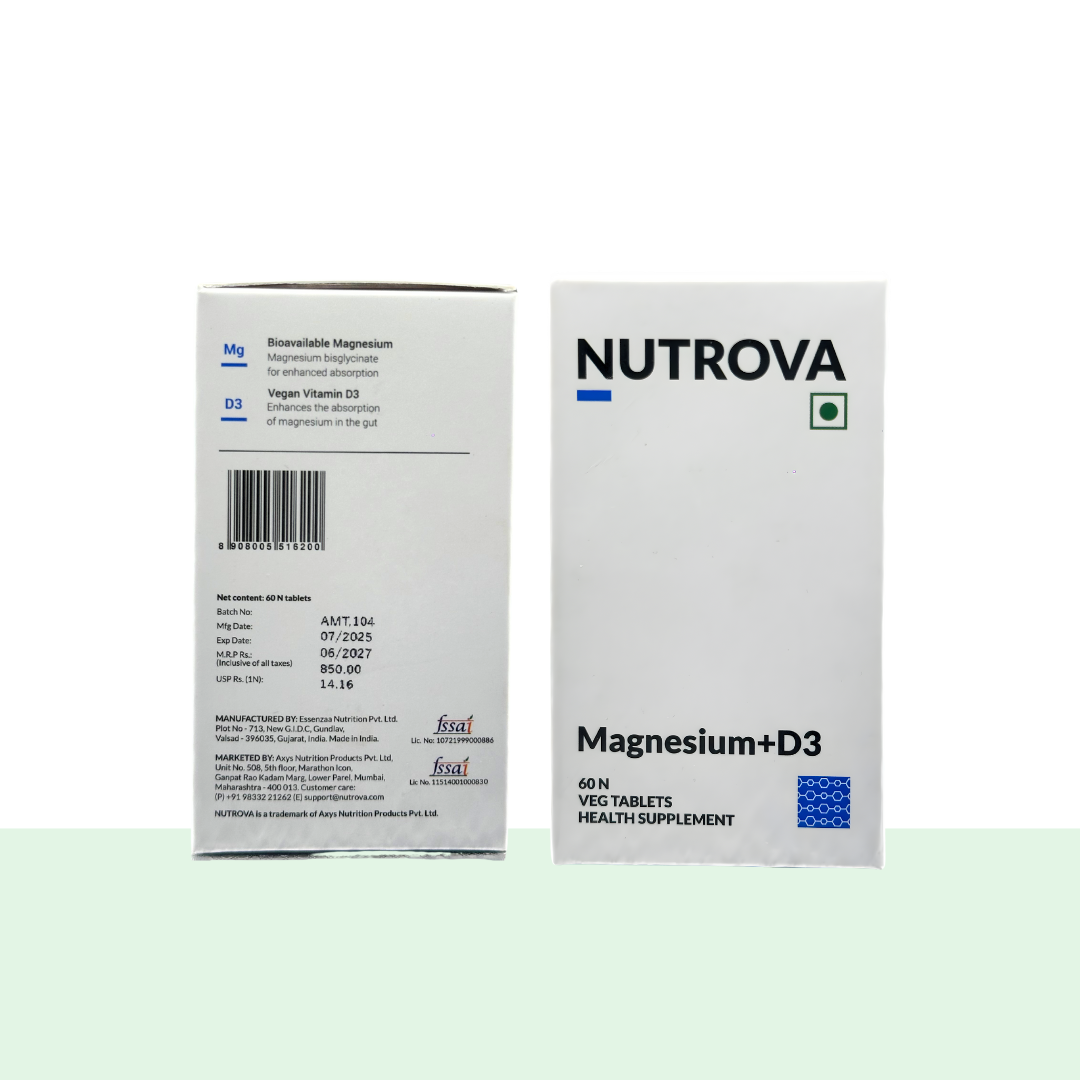 Nutrova Magnesium+D3