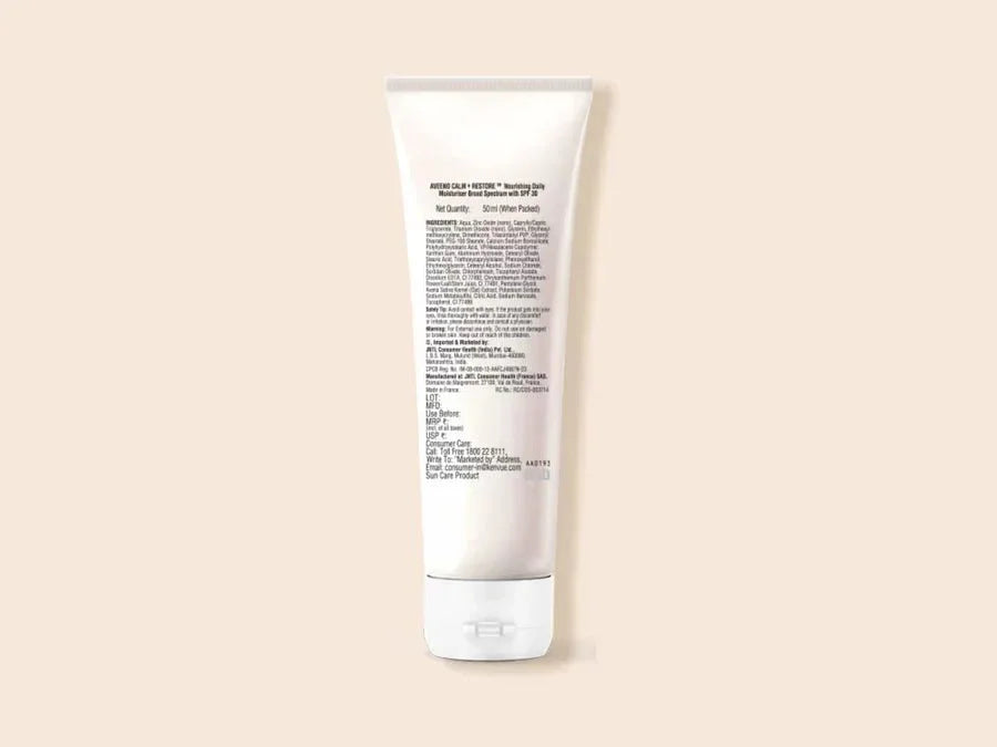 Aveeno Calm+ Restore Nourishing Daily Moisturiser Sheer Tint SPF 30 - Atomic Pharmacy