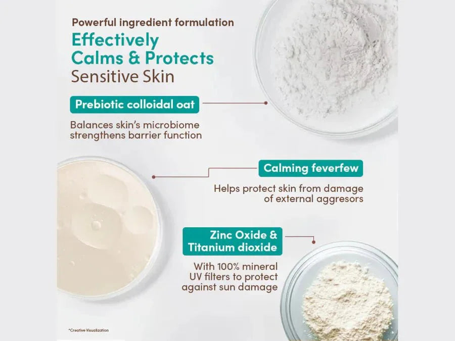 Aveeno Calm+ Restore Nourishing Daily Moisturiser Sheer Tint SPF 30 - Atomic Pharmacy