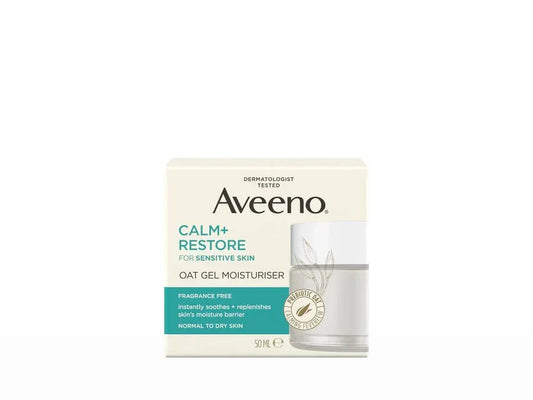 Aveeno Calm+ Restore Oat Gel Moisturiser - Atomic Pharmacy - NEW