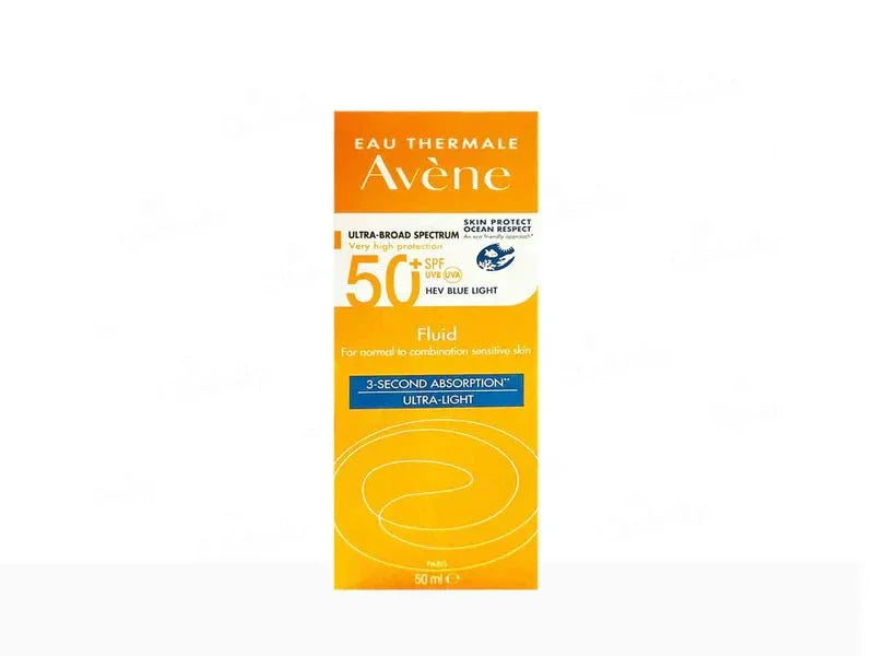 Avene Very High Protection Invisible Finish Sunscreen Cream SPF 50+ + Avene Very High Protection Ultra-Light Sunscreen Fluid SPF 50+ (PACK OF 2) - Atomic Pharmacy