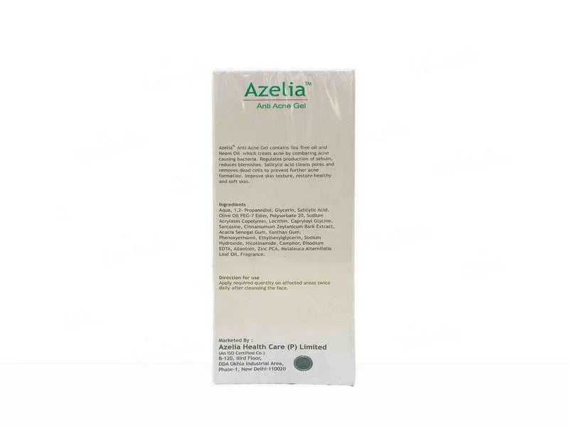 Azelia Anti Acne Gel - Atomic Pharmacy