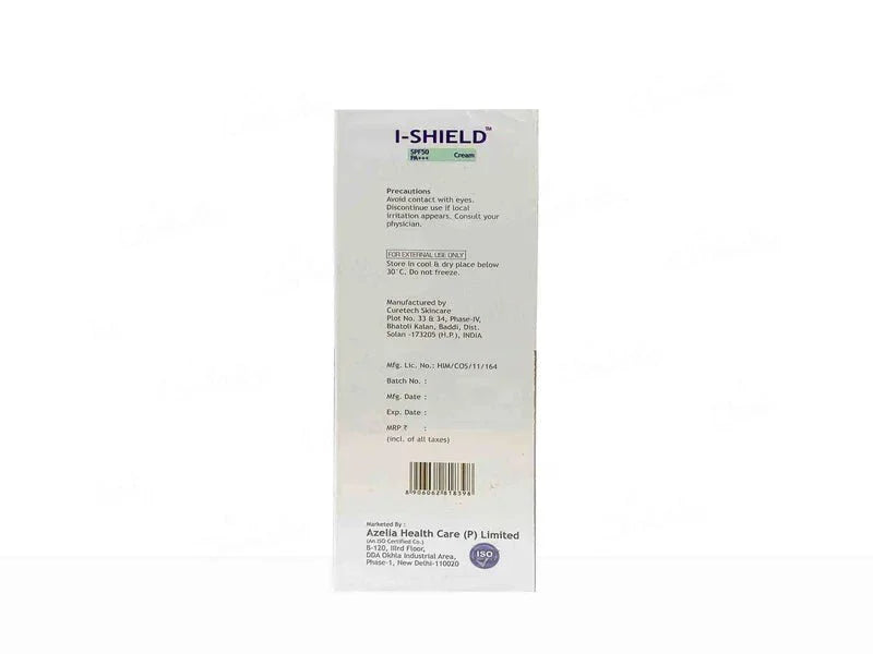 Azelia I-Shield Sunscreen Cream SPF 50 PA+++ - Atomic Pharmacy