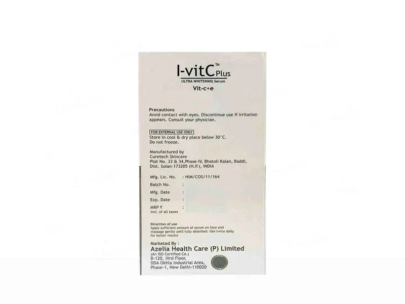 Azelia I-Vit C Plus Ultra Whitening Serum - Atomic Pharmacy