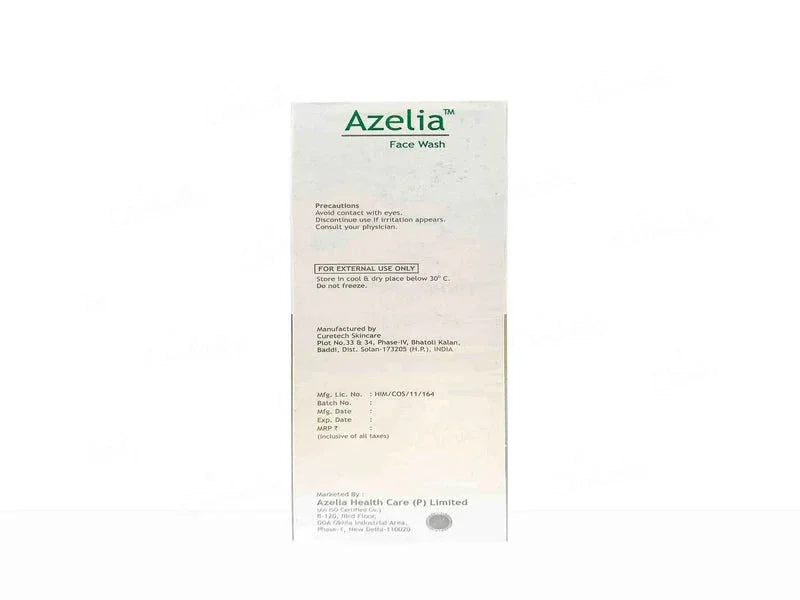 Azelia Intense Deep Cleansing Face Wash - Atomic Pharmacy