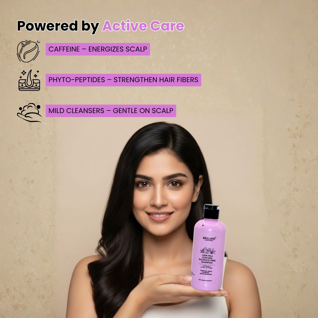 Brillare Hair Fall Control Sulfate Free Shampoo