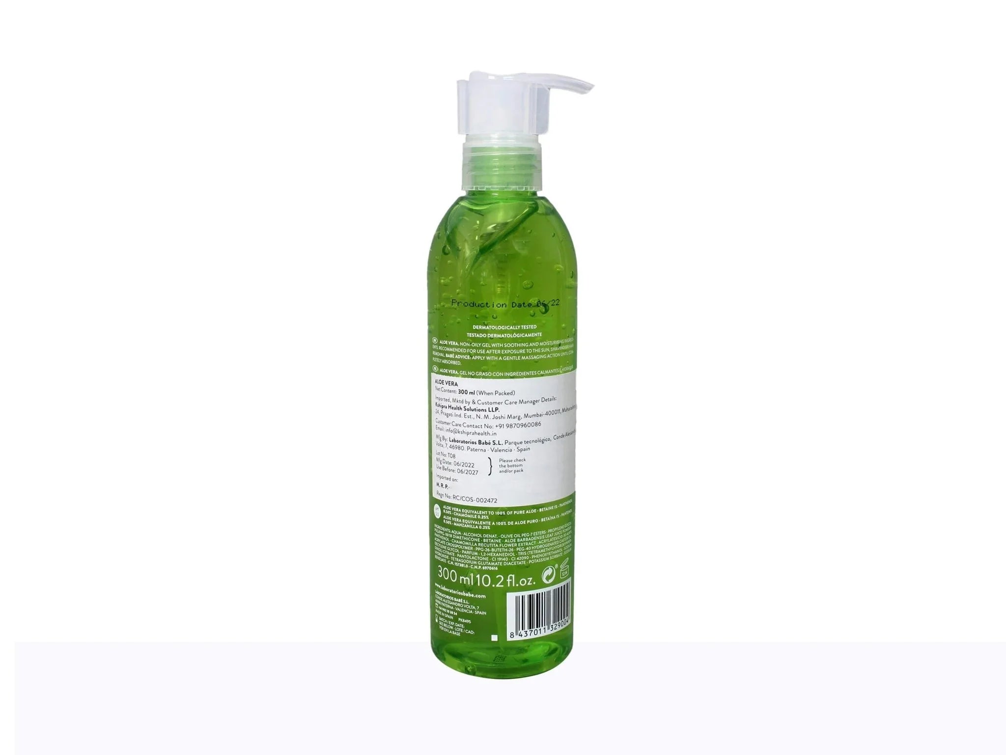 BABE Aloe Vera Gel - Atomic Pharmacy