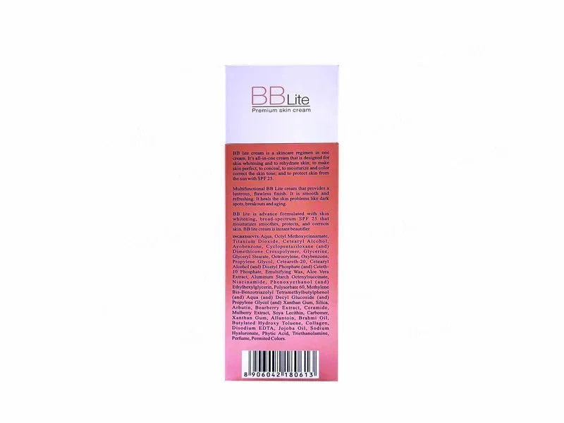 BB Lite Premium All in One Skin Whitening Cream SPF 25 PA++ - Atomic Pharmacy