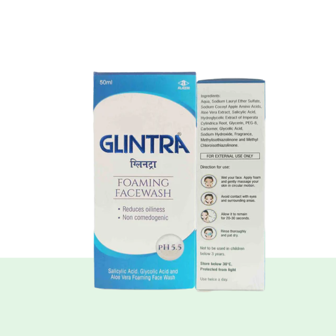 Glintra Foaming Face Wash