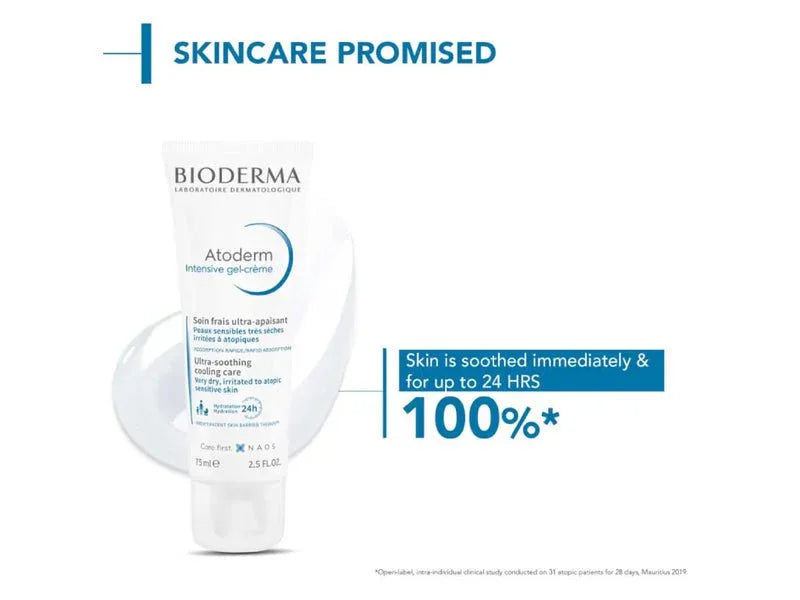 Bioderma Atoderm Intensive Gel-Creme Ultra-Soothing Cooling Care - Atomic Pharmacy