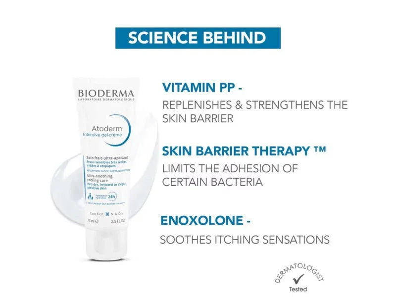 Bioderma Atoderm Intensive Gel-Creme Ultra-Soothing Cooling Care - Atomic Pharmacy