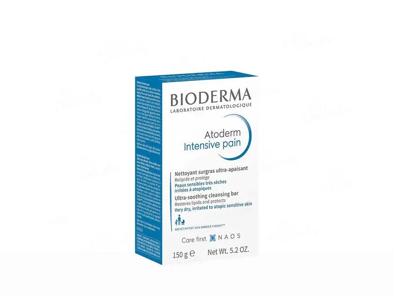 Bioderma Atoderm Intensive Pain Ultra-Soothing Cleansing Bar - Atomic Pharmacy