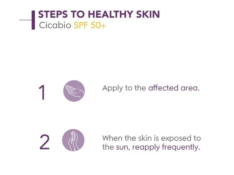 Bioderma Cicabio SPF 50+ Sunscreen Creme - Atomic Pharmacy