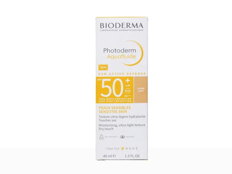Bioderma Photoderm Aquafluide SPF 50+ PA++++ (Claire Light) - Atomic Pharmacy