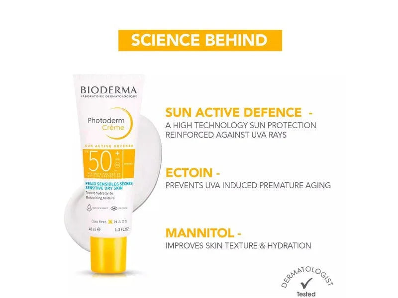 Bioderma Photoderm Creme SPF 50+ PA++++ (Invisible) - Atomic Pharmacy