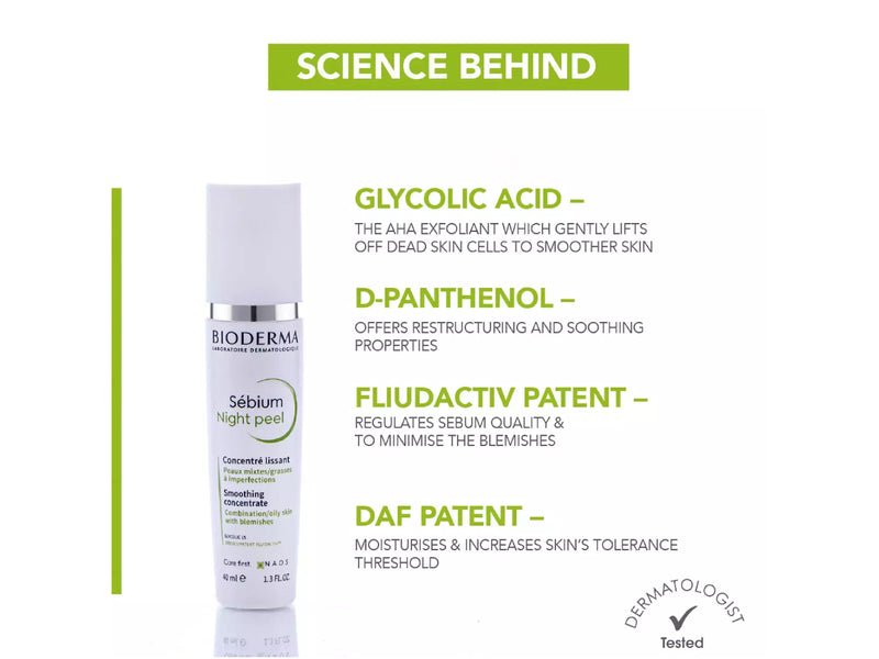 Bioderma Sebium Night Peel - Atomic Pharmacy - 