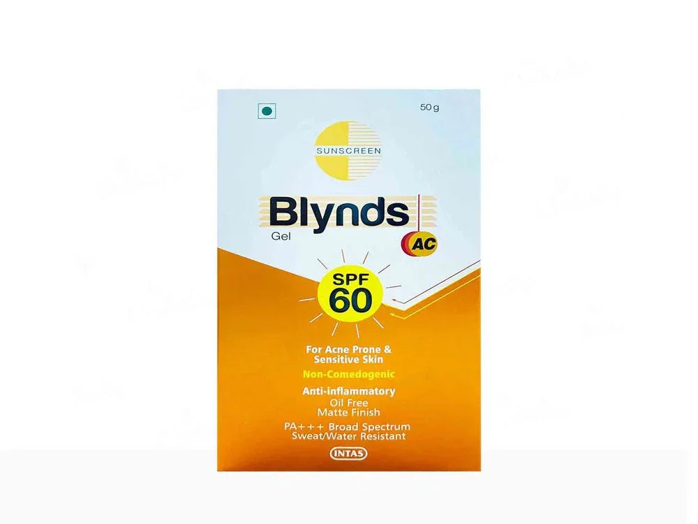 Blynds AC Sunscreen Gel SPF 60+ PA+++ - Atomic Pharmacy