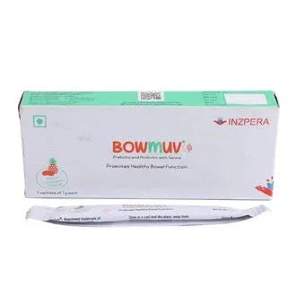 Bowmuv Pineapple Flavour Sachet 7 x 1 gm - Atomic Pharmacy