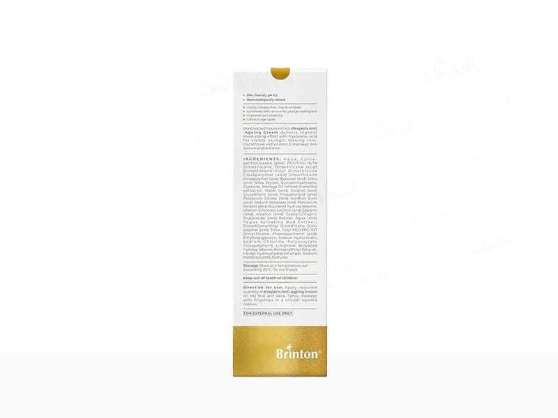 Brinton D'experts Anti-Ageing Cream - Atomic Pharmacy