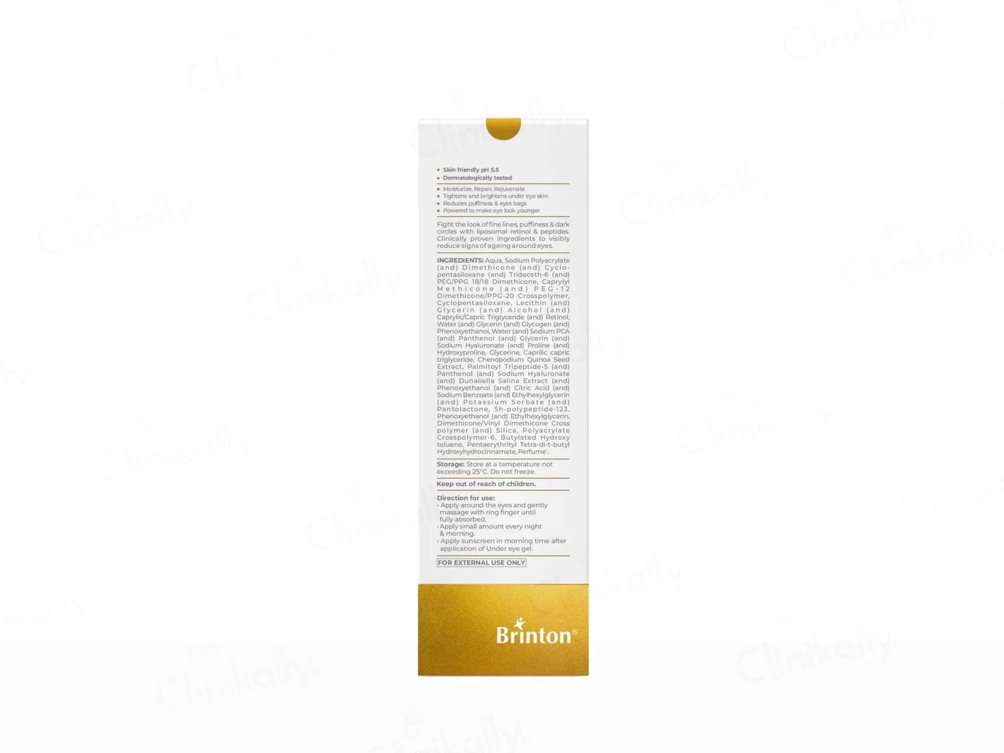 Brinton D'experts Under Eye Gel - Atomic Pharmacy