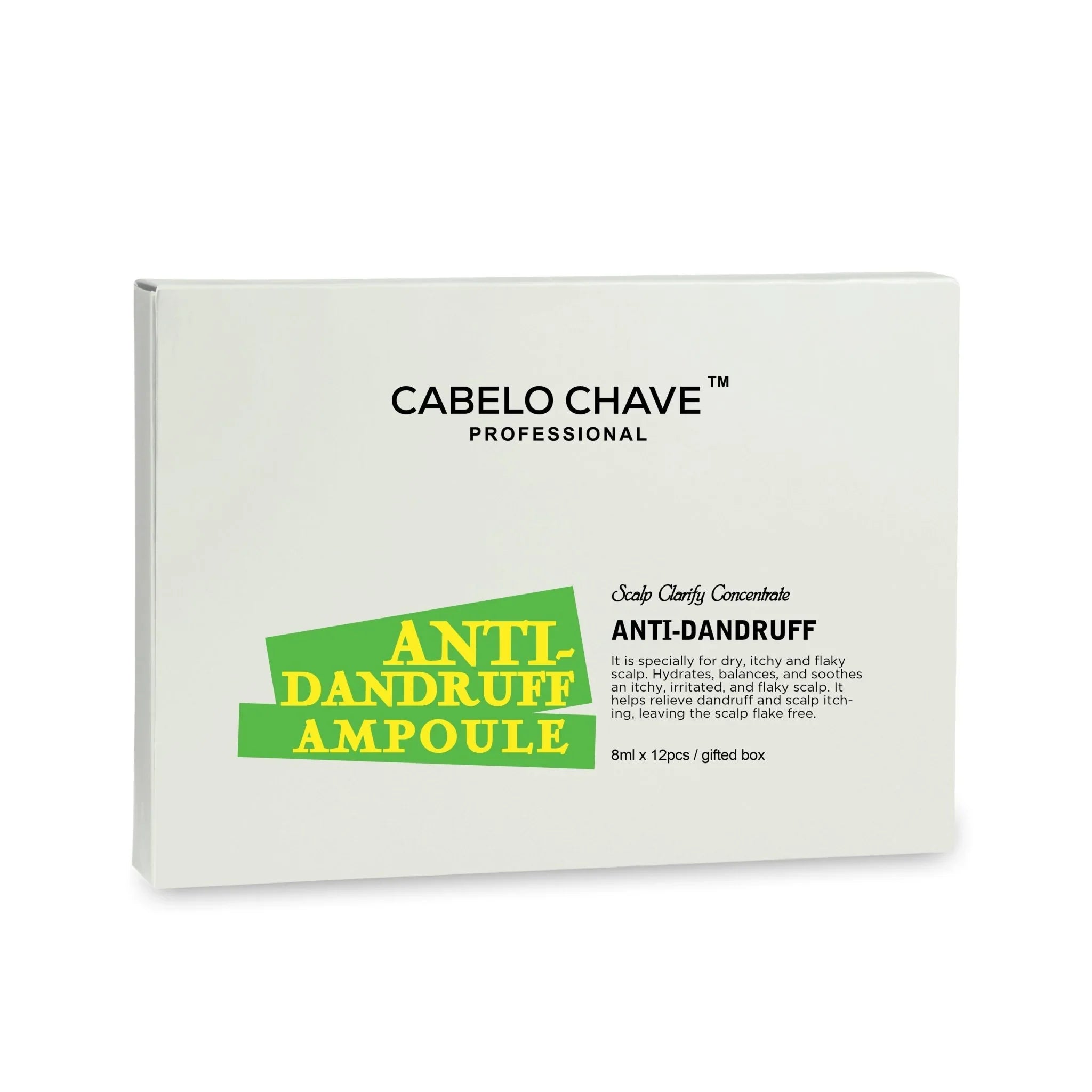 Cabelo Chave Professional's Anti- Dandruff Ampoule - Atomic Pharmacy
