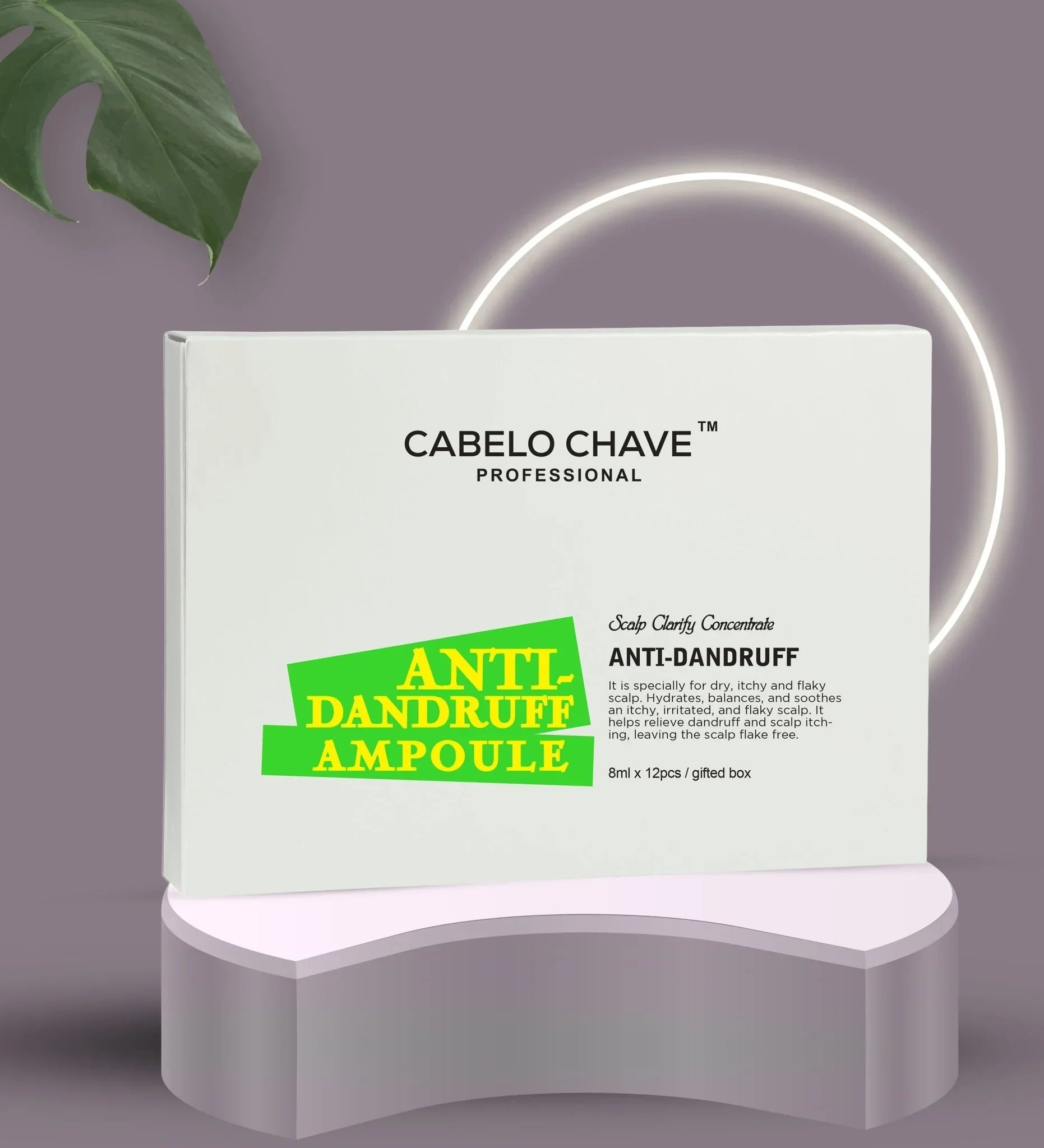 Cabelo Chave Professional's Anti- Dandruff Ampoule - Atomic Pharmacy