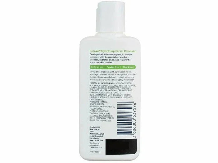 CeraVe Hydrating Facial Cleanser - Atomic Pharmacy - 