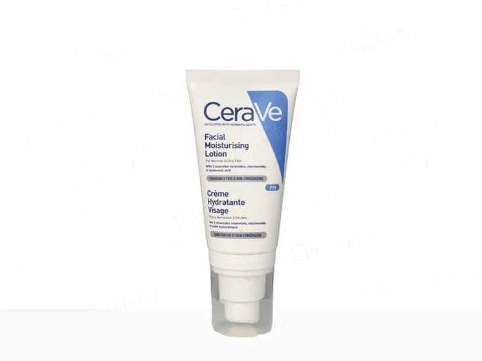 CeraVe PM Facial Moisturising Lotion for Normal to Dry Skin - Atomic Pharmacy