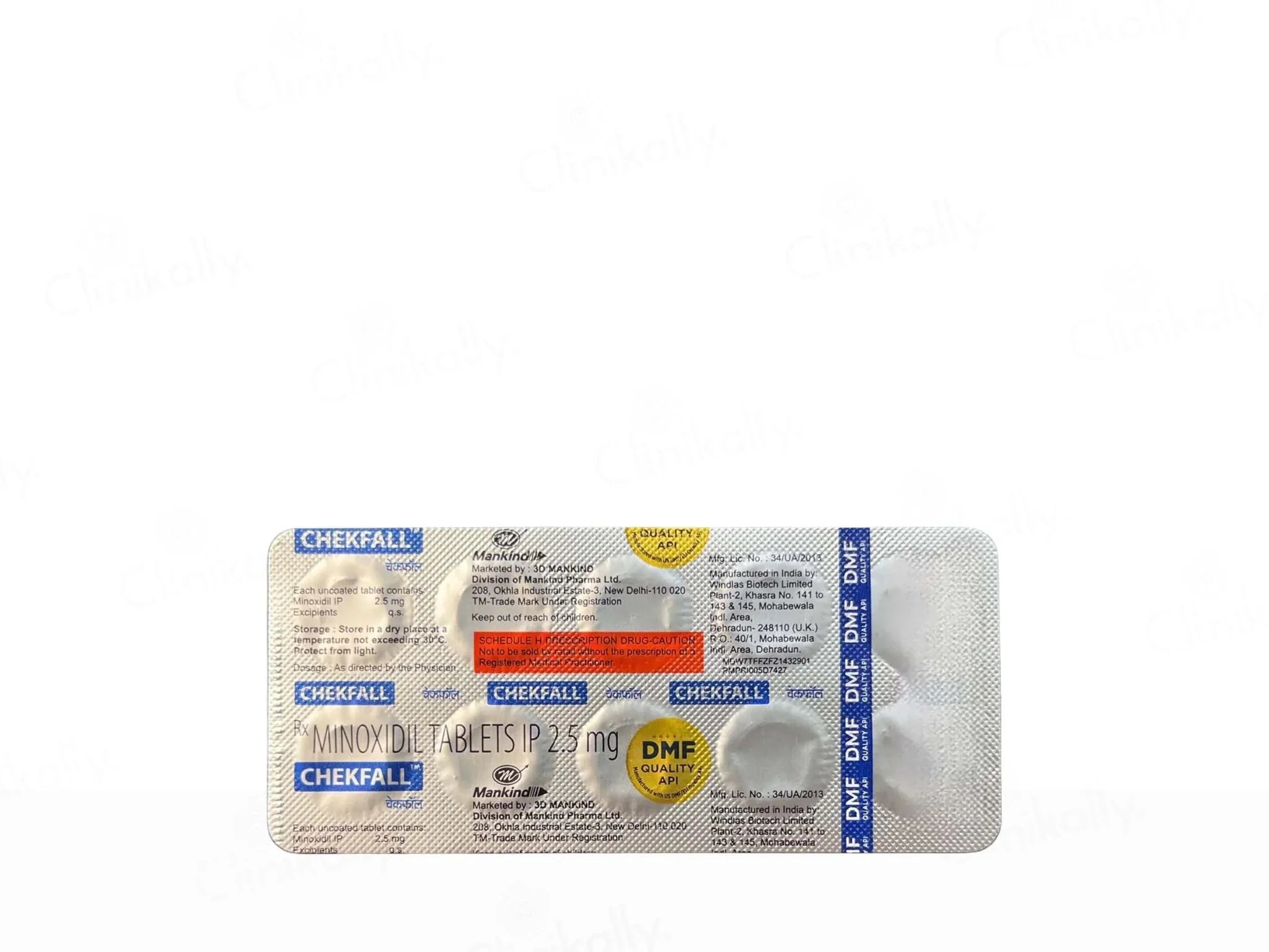 Chekfall 2.5mg Tablet - Atomic Pharmacy