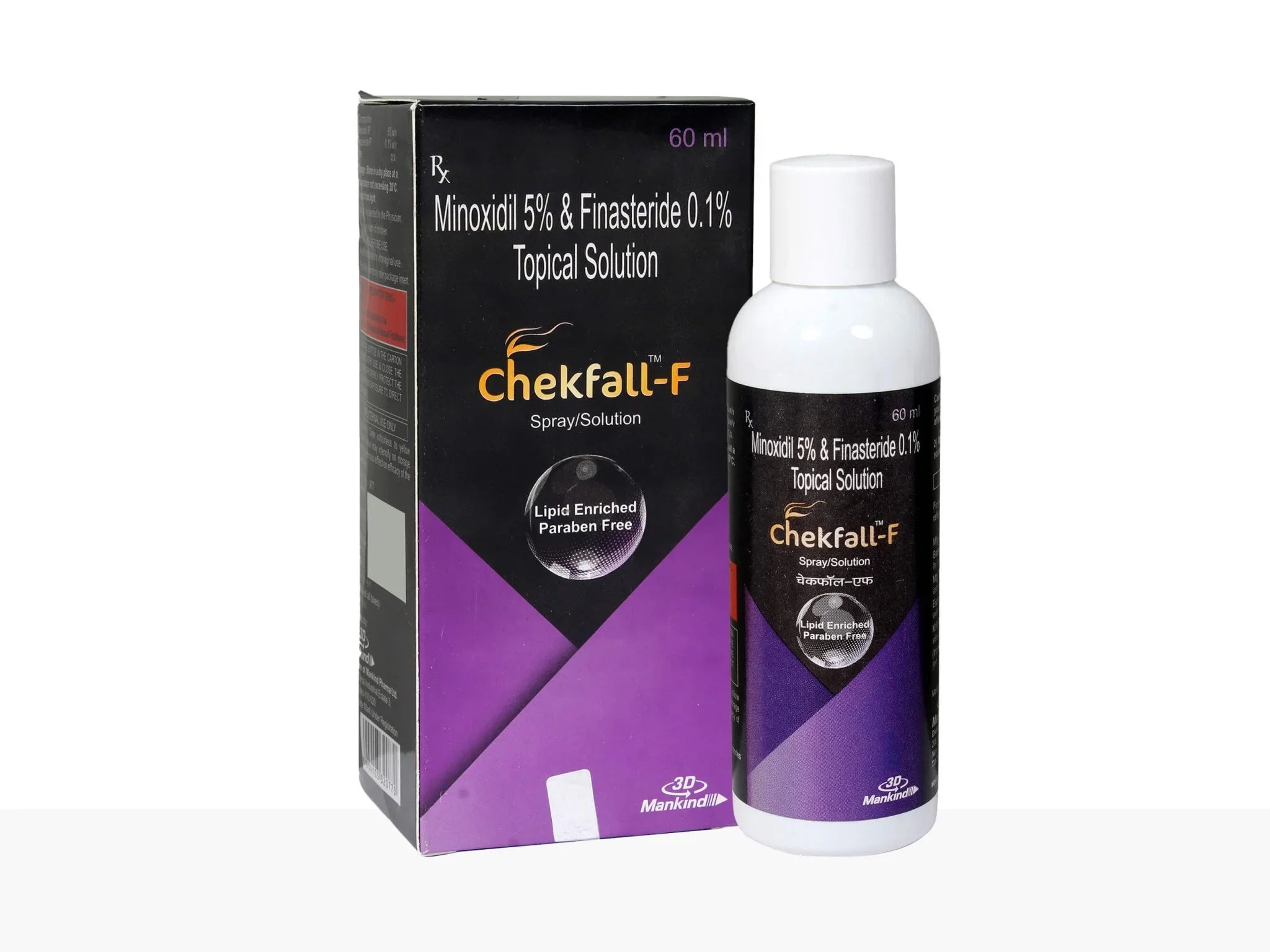 Chekfall-F 5% Topical Solution - Atomic Pharmacy
