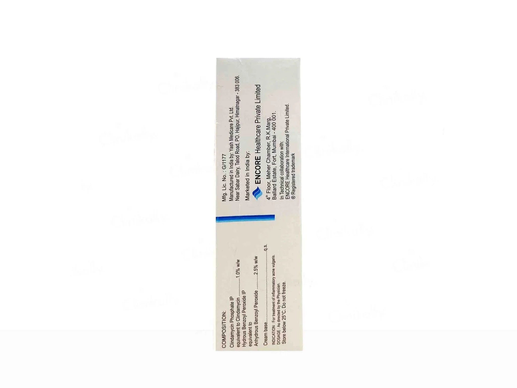 Clinred-B 2.5% Cream - Atomic Pharmacy