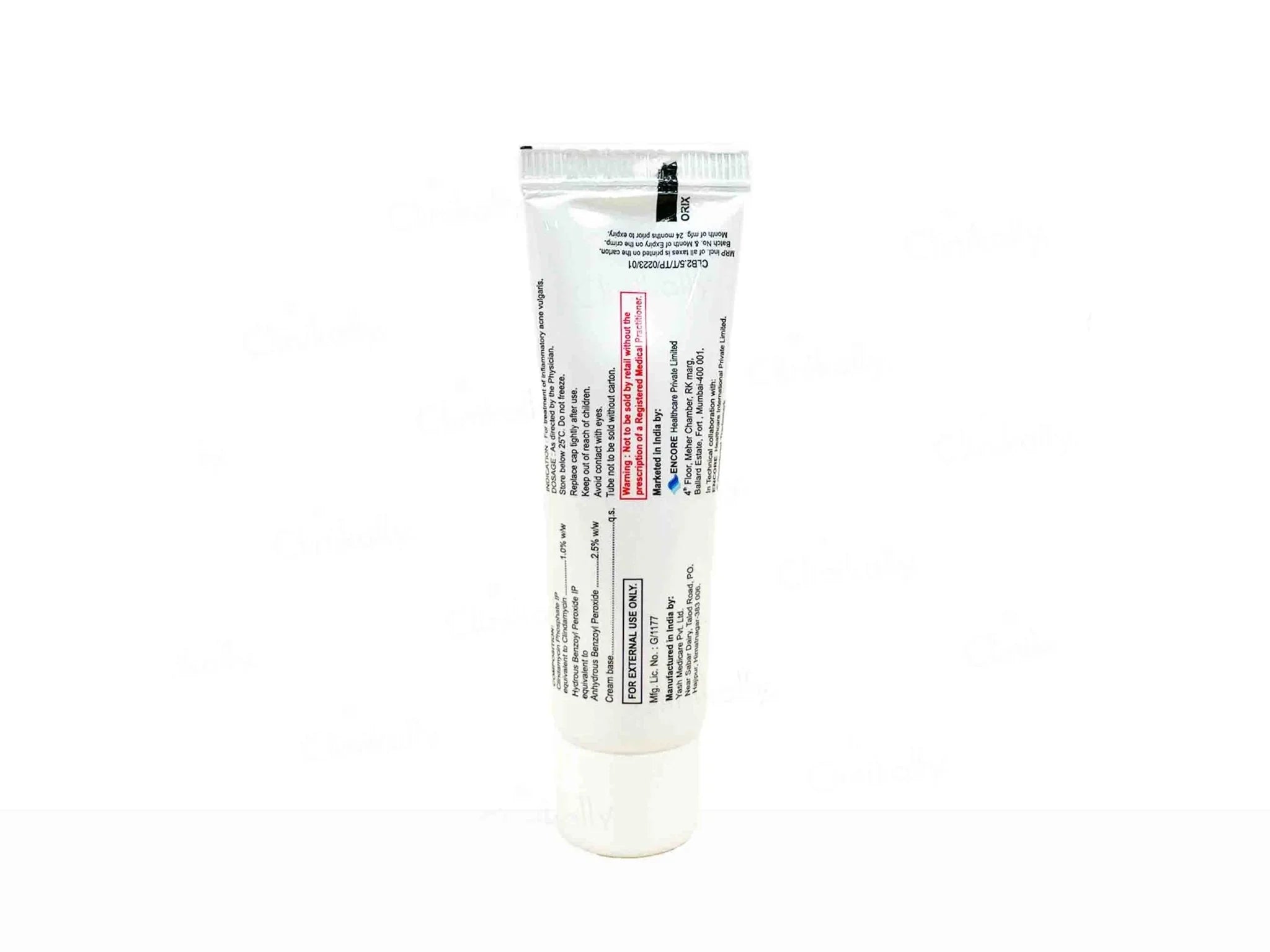 Clinred-B 2.5% Cream - Atomic Pharmacy