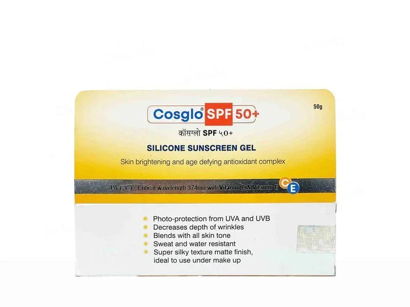 Cosglo Silicone Sunscreen Gel SPF 50+ - Atomic Pharmacy