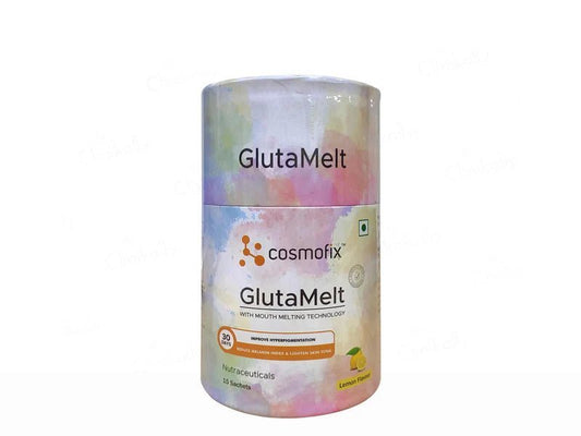 Cosmofix Glutamelt Powder - Lemon Flavour - 15 Sachets - Atomic Pharmacy - 