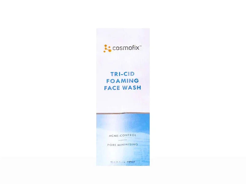 Cosmofix Tri-Cid Foaming Face Wash - Atomic Pharmacy