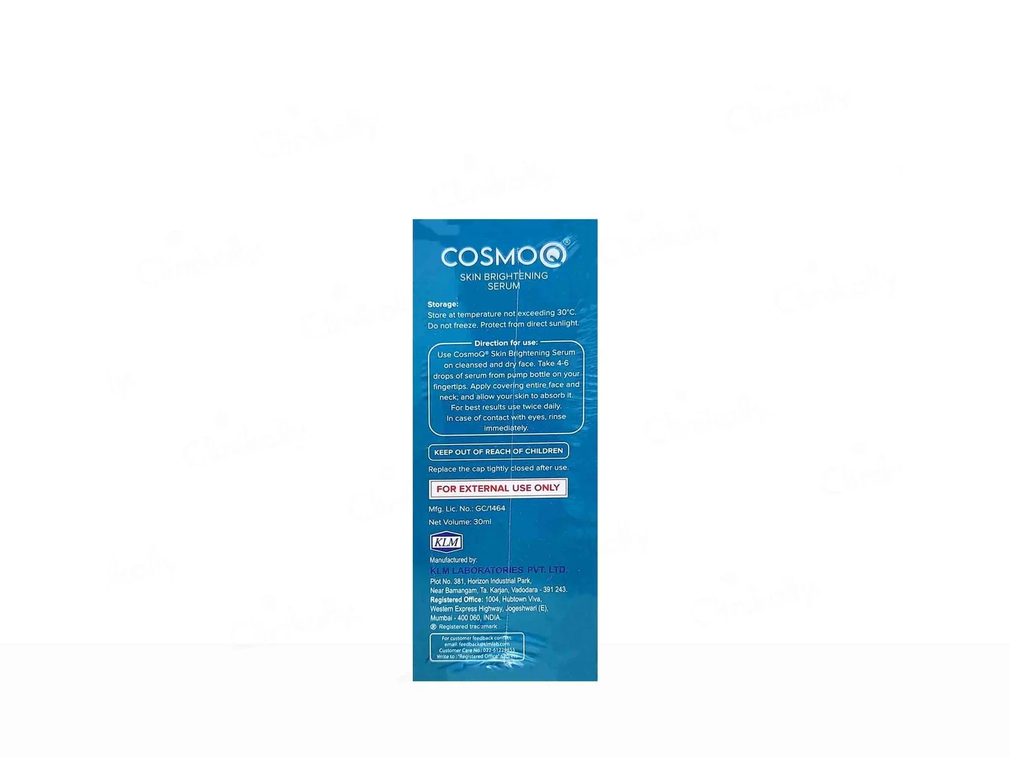 CosmoQ Skin Brightening Serum - Atomic Pharmacy - Skin Serum