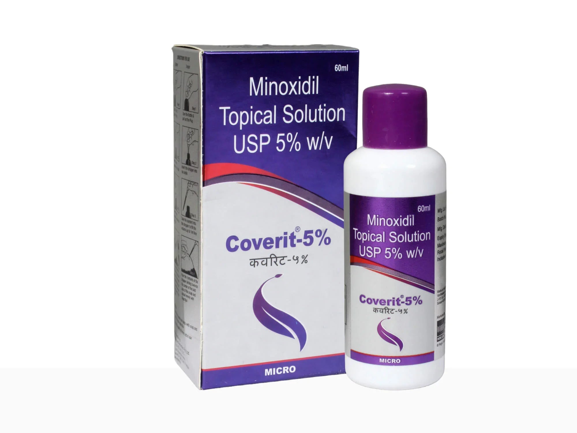Coverit-5% Topical Solution - Atomic Pharmacy