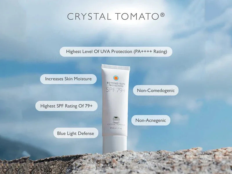 Crystal Tomato Beyond Sun Protection SPF 79+ PA++++ - Atomic Pharmacy