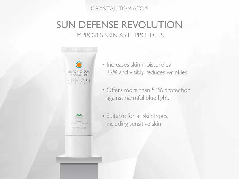 Crystal Tomato Beyond Sun Protection SPF 79+ PA++++ - Atomic Pharmacy