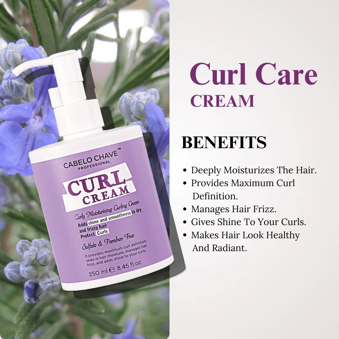 Curl Cream - Atomic Pharmacy - Hair Care Combo