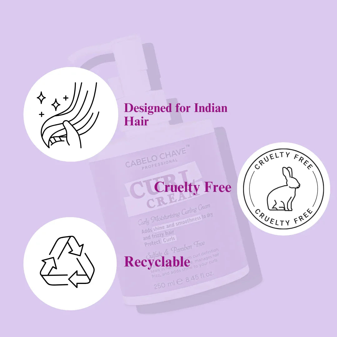 Curl Cream - Atomic Pharmacy - Hair Care Combo