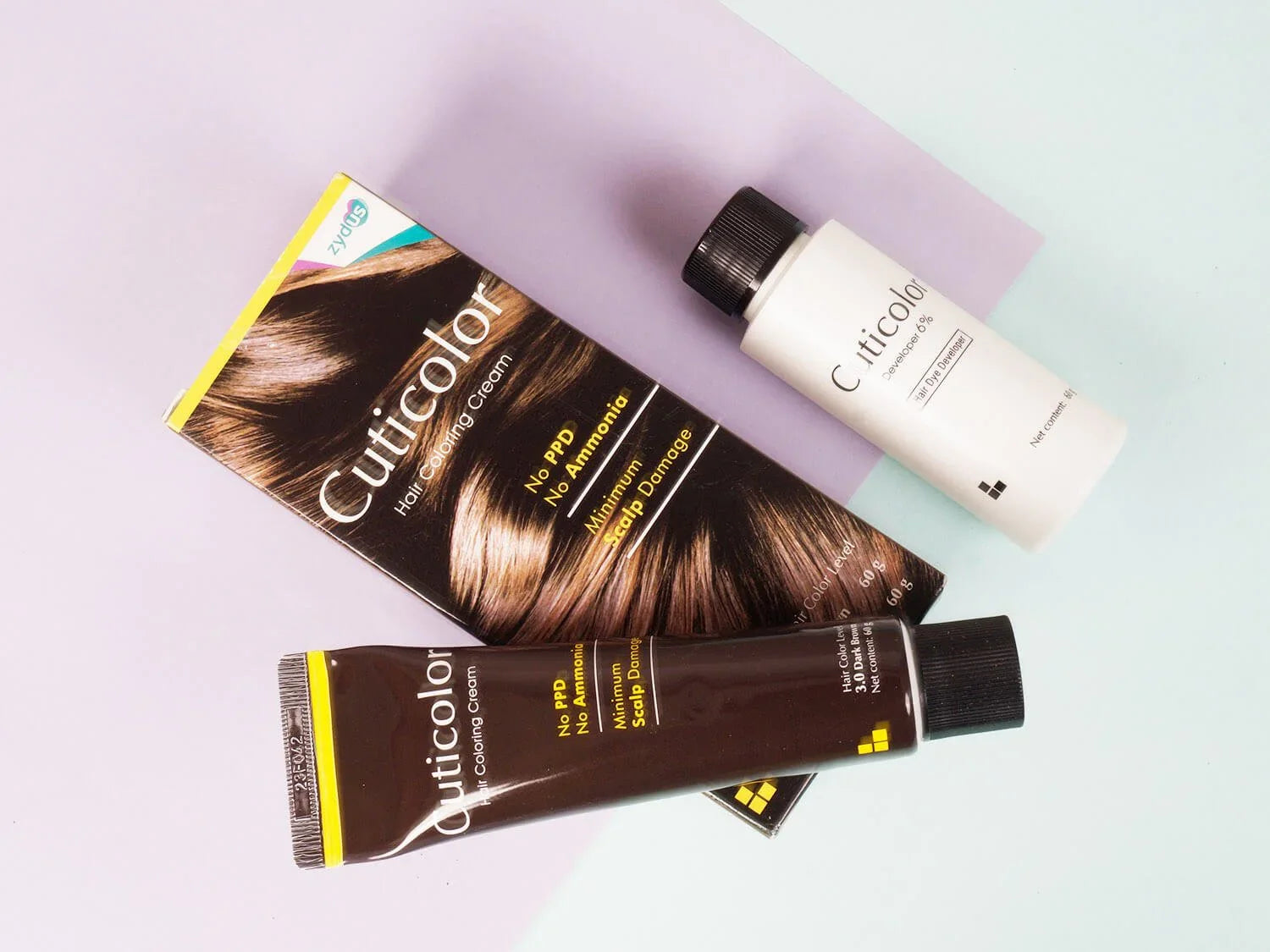 Cuticolor Hair Coloring Cream Dark Brown 3.0 - Atomic Pharmacy