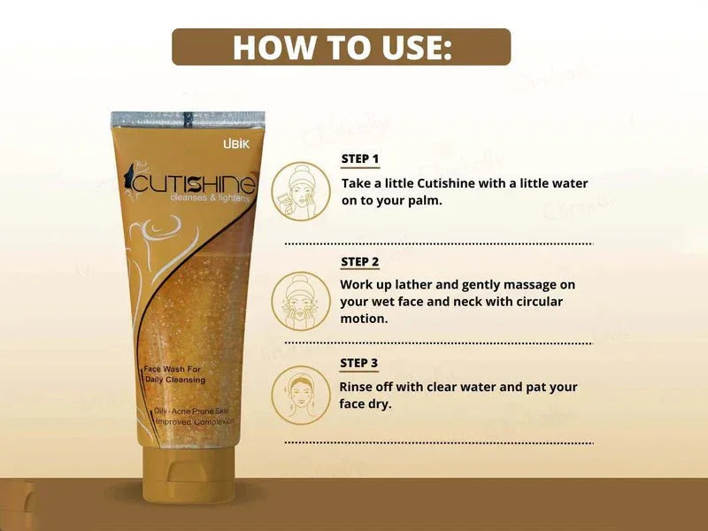 Cutishine Face Wash - Atomic Pharmacy