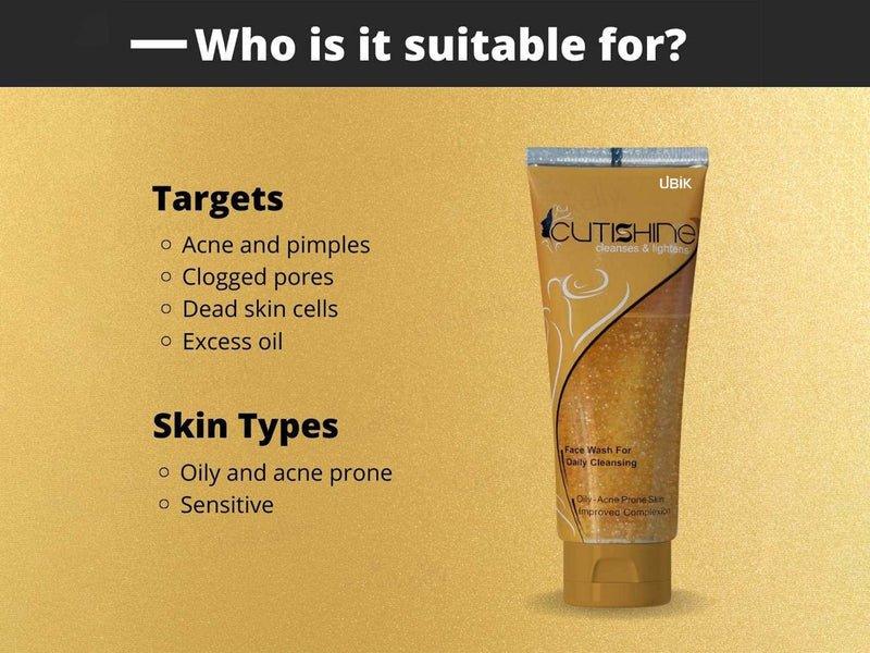 Cutishine Face Wash - Atomic Pharmacy