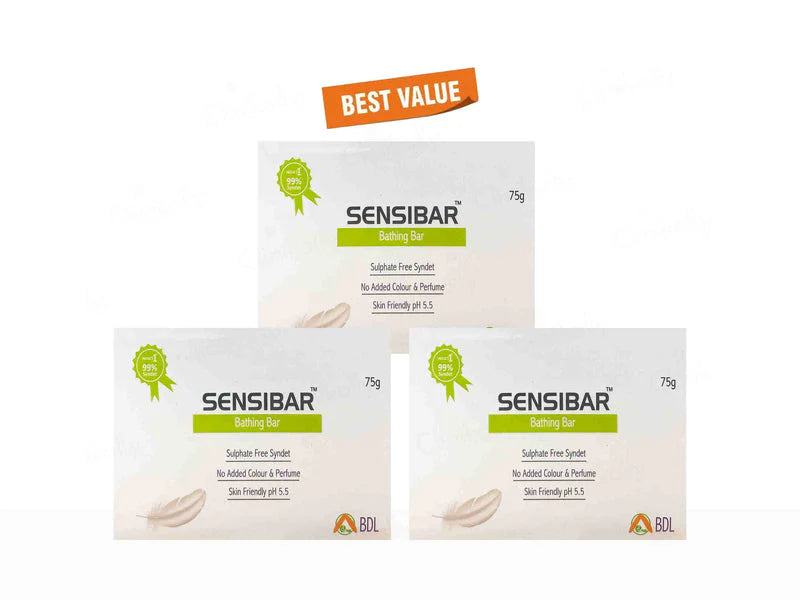 Sensibar Bathing Bar + Nusplash Creamy Face Cleanser (PACK OF 2)