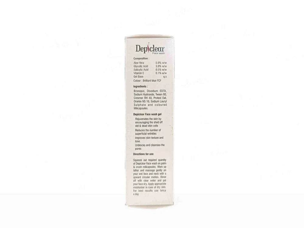 Depiclear Skin Rejuvenating Face Wash Gel - Atomic Pharmacy