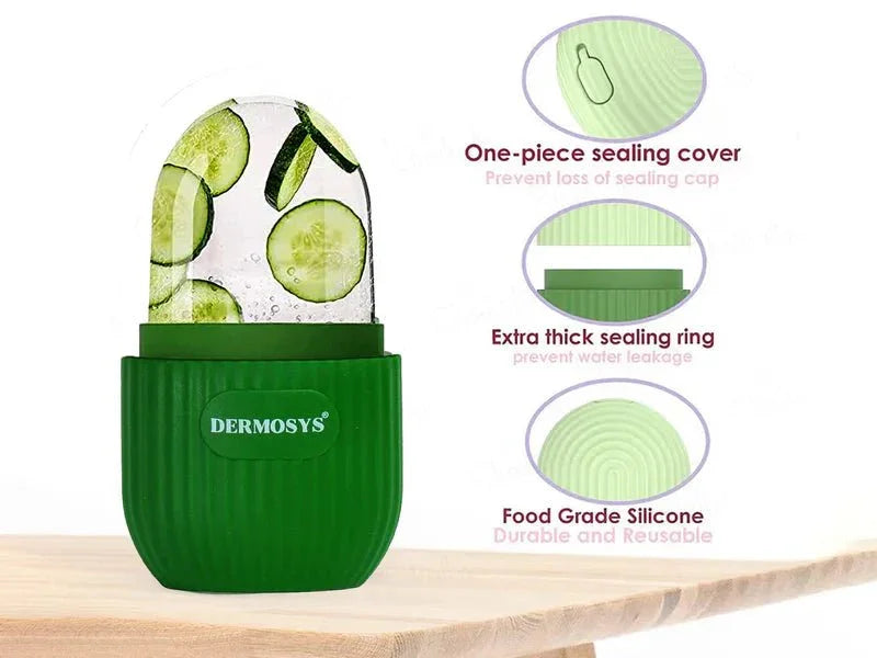 Dermosys Silicone & Face Ice Roller - Atomic Pharmacy - Skin Oil