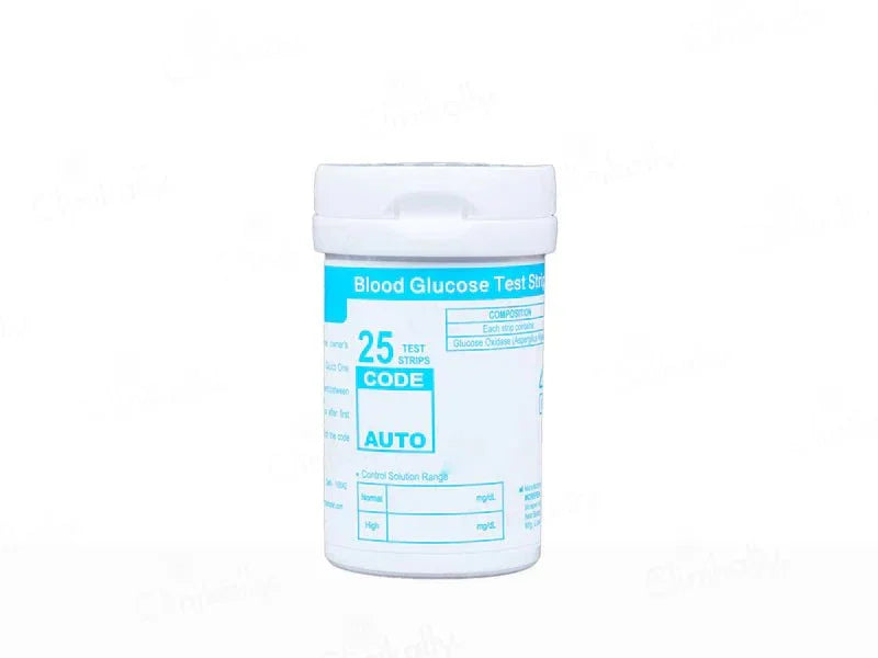 Dr. Morepen GlucoOne BG-03 Blood Glucose Test Strip (Strips Only) - Atomic Pharmacy