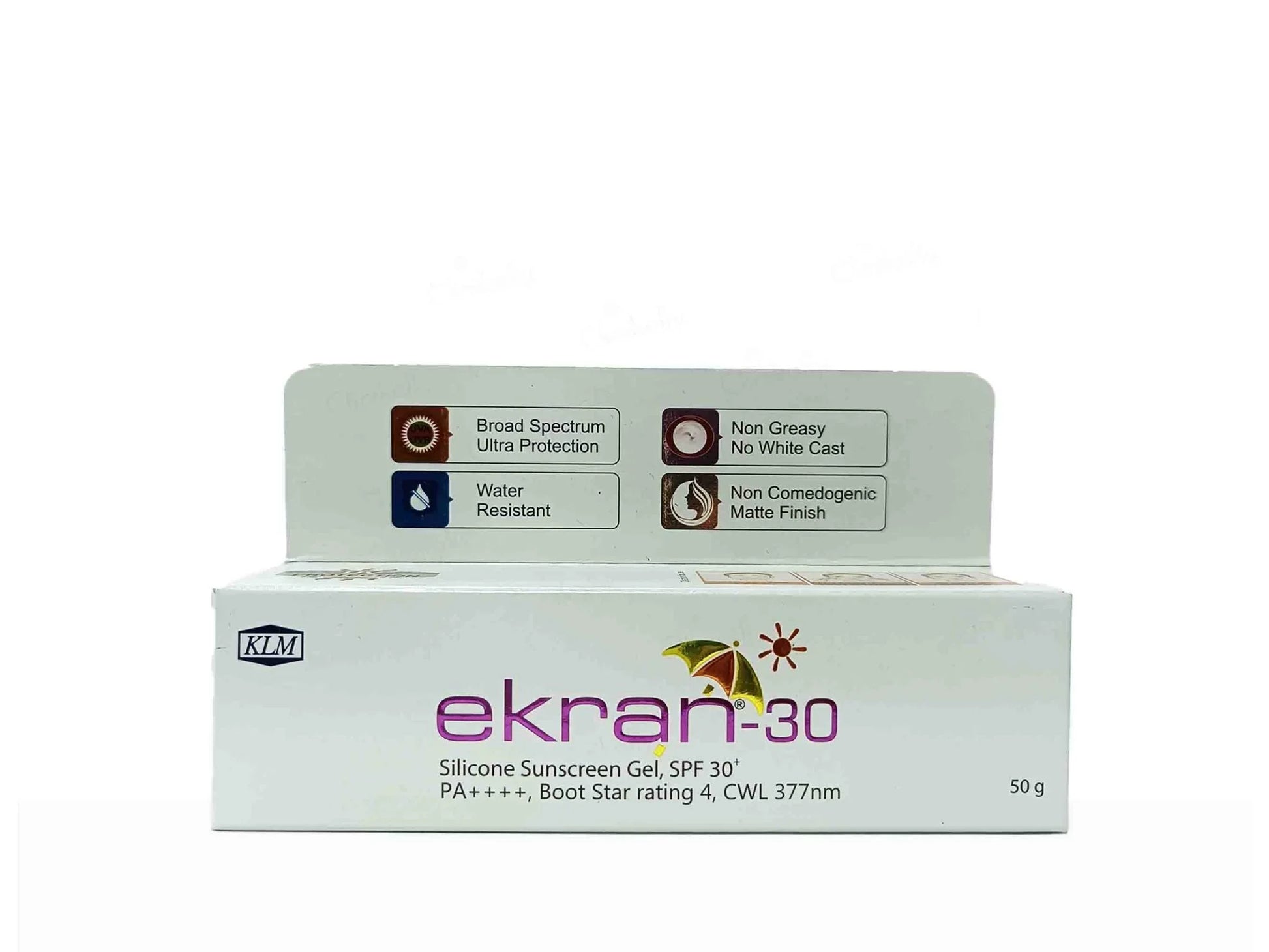 Ekran - 30 Silicone Sunscreen Gel SPF 30+/PA++++ - Atomic Pharmacy - Sunscreen